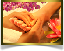 Alandaia Spa - Aarau, Fussreflexzonen Massage, Fussreflexzonen, Massage, Fussbad, Ritual